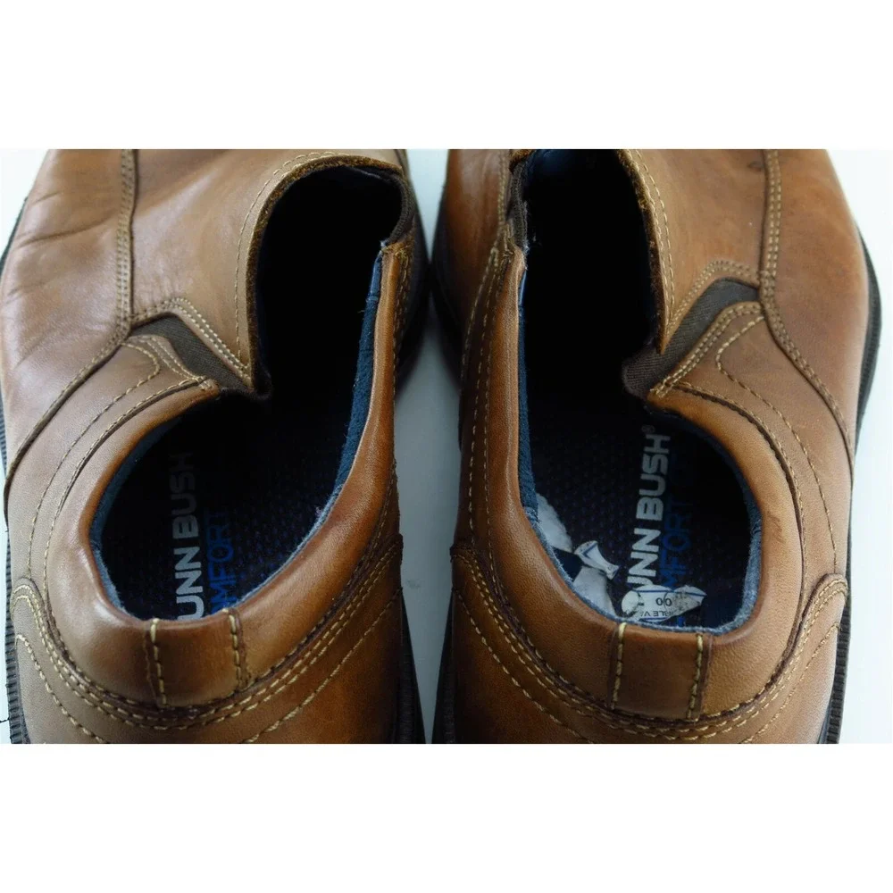 Nunn Bush Loafer Brown Leather Men Shoes‎ Size 8 M